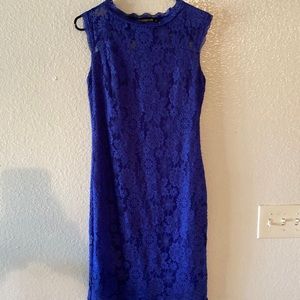 Stanzin size M blue lace dress. Great condition-worn once.